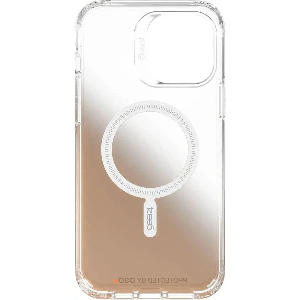 ZAGG Gear4 Milan Snap MagSafe Case for iPhone 13 Pro Max | Gold | Luxury Case